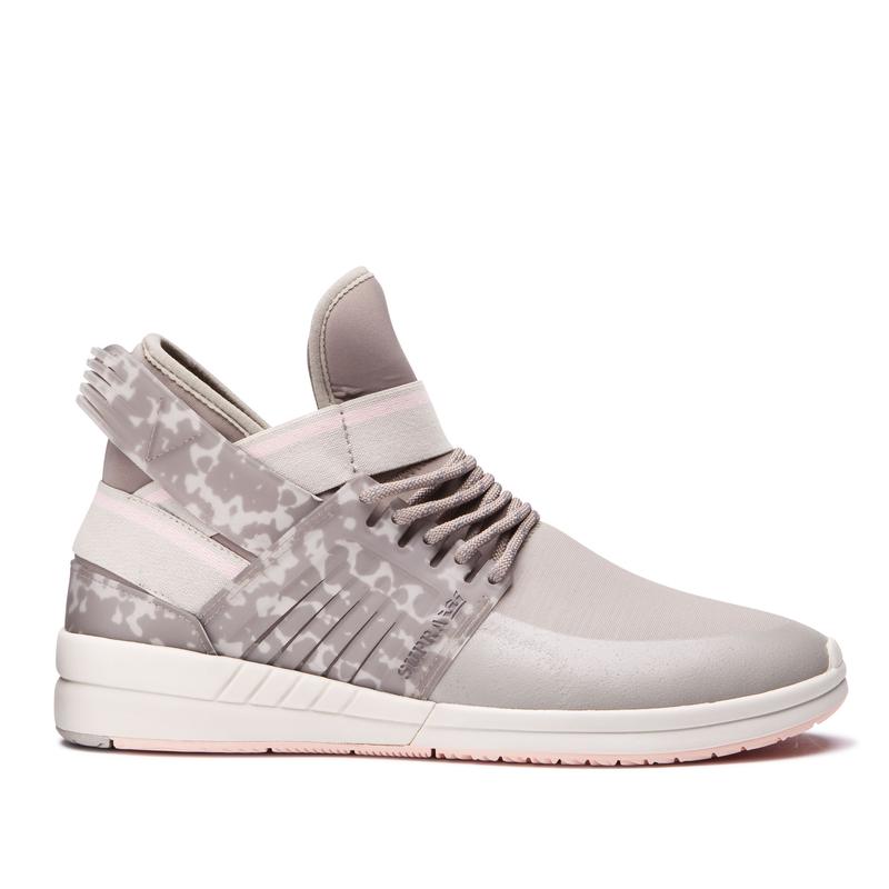 Zapatillas Altas Supra Argentina Mujer - SKYTOP V Beige (FJCSH-1673)